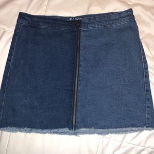 Wild Fable Jean Skirt